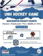 UNH Hockey Game