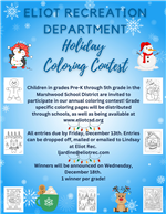 Holiday Coloring Contest