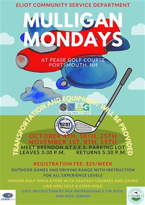 Mulligan Mondays at Pease Golf Course